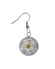 I am the storm Circle Earrings thumbnail