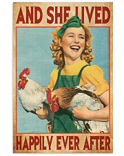 And She Lived Happily Ever After Farm Girl 11x17 Poster front