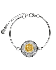I Am The Storm Metallic Circle Bracelet thumbnail