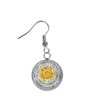 I Am The Storm Circle Earrings thumbnail
