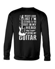 I'm Playing My Guitar Crewneck Sweatshirt thumbnail