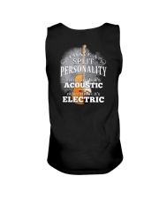 Split Personality Guitar Unisex Tank thumbnail