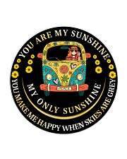 You Are My Sunshine Circle Coaster thumbnail