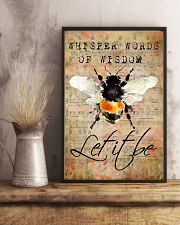 Let It Bee Peace Sheet Music 11x17 Poster lifestyle-poster-3