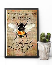 Let It Bee Peace Sheet Music 11x17 Poster lifestyle-poster-8