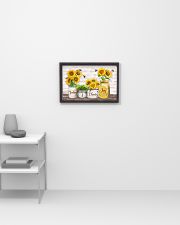 Today I choose Joy Sunflower Bee 17x11 Poster poster-landscape-17x11-lifestyle-04