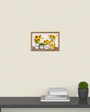 Today I choose Joy Sunflower Bee 17x11 Poster poster-landscape-17x11-lifestyle-08