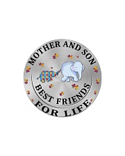 Mother and Son Best Friends For Life Circle Magnet thumbnail