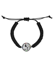 Teach Love Hope Inspire Cord Circle Bracelet thumbnail