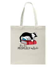 CAT and BOOK - BEST GIFT Tote Bag thumbnail