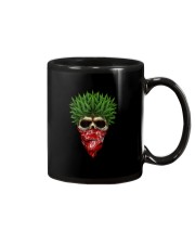 Weed skull bandana scarf gang Mug tile