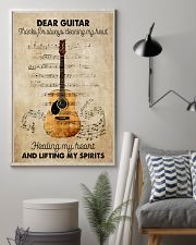 Dear my guitar 11x17 Poster lifestyle-poster-1