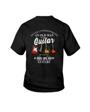 Never Underestimate An Old Man Youth T-Shirt thumbnail