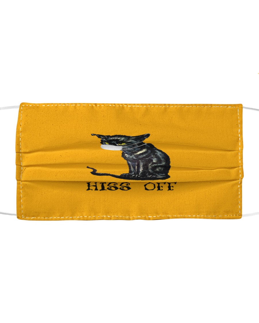 Cat Hiss Off Cloth face mask