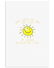 Here Comes The Sun Let It Be Vertical Poster tile