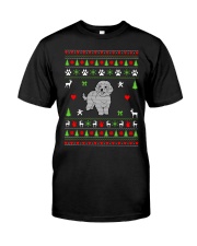 Bichon Frise Ugly Christmas Sweater Classic T-Shirt thumbnail