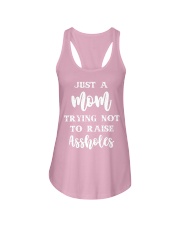JUST A MOM Ladies Flowy Tank front