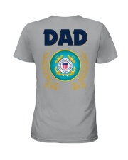 Coast Guard Dad Ladies T-Shirt tile