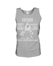 Father Never Walk Alone Unisex Tank tile