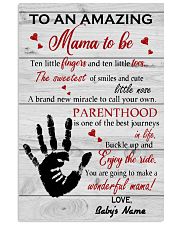 To An Amazing Mama To Be Personalized Vertical Poster tile