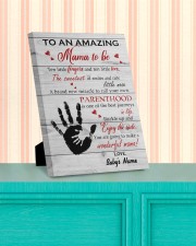 To An Amazing Mama To Be Personalized 8x10 Easel-Back Gallery Wrapped Canvas aos-easel-back-canvas-pgw-8x10-lifestyle-front-15