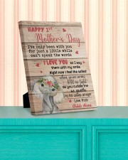 Happy 1st Mother's Day 8x10 Easel-Back Gallery Wrapped Canvas aos-easel-back-canvas-pgw-8x10-lifestyle-front-15