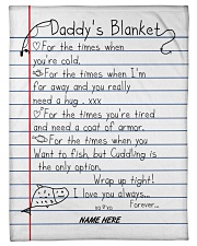 Daddy's Blanket Small Fleece Blanket - 30" x 40" front