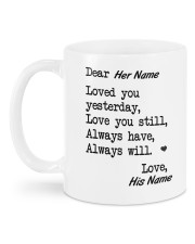 Valentine's Day Gift Mug back