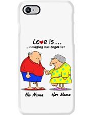 Love Is Hanging Out Together Phone Case tile