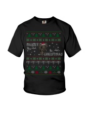 Elephant Ugly Christmas Sweater Shirt Hoodie Gifts Youth T-Shirt thumbnail