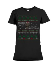 Elephant Ugly Christmas Sweater Shirt Hoodie Gifts Premium Fit Ladies Tee thumbnail