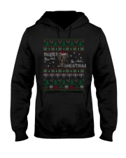Elephant Ugly Christmas Sweater Shirt Hoodie Gifts Hooded Sweatshirt front