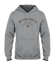 Bowling Addicts 300 Game Hall of Fame Hoodie Hooded Sweatshirt front