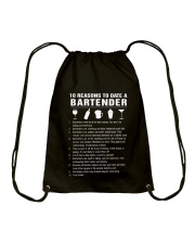 BARTENDER Drawstring Bag thumbnail
