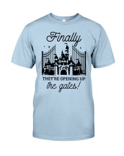 They're opening up the gates Classic T-Shirt tile