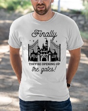 They're opening up the gates Classic T-Shirt apparel-classic-tshirt-lifestyle-front-50