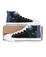 Love cat Women's High Top White Shoes tile