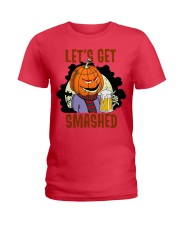 Let's get smashed Ladies T-Shirt tile