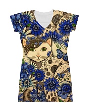 Cat Dress print All-over Dress front