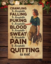Quitting is not - Farmer 11x17 Poster aos-poster-portrait-11x17-lifestyle-22