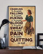 Quitting is not - Farmer 11x17 Poster lifestyle-poster-2