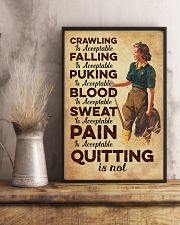 Quitting is not - Farmer 11x17 Poster lifestyle-poster-3