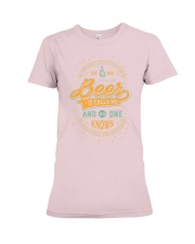 Beer it calls me Premium Fit Ladies Tee tile