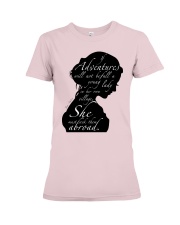 She must seek them abroad Premium Fit Ladies Tee tile