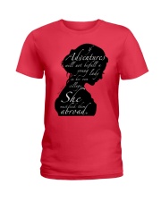 She must seek them abroad Ladies T-Shirt tile