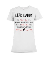 I'll be cuddled up with you Premium Fit Ladies Tee tile