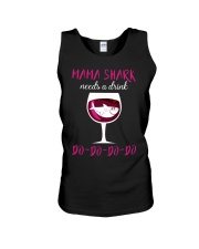 Mama shark Unisex Tank tile