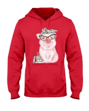 PIG TEACHER Hooded Sweatshirt tile