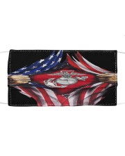 Flag veteran Cloth face mask front