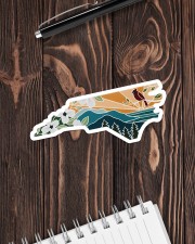 North Carolina Sticker - Single (Horizontal) aos-sticker-single-horizontal-lifestyle-front-05